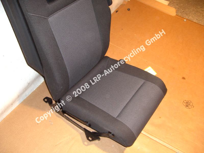 Opel Zafira B Einzelsitz Sitz hinten links dunkelgrau BJ2007